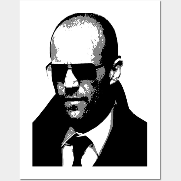 Jason Statham (pop art) Wall Art by d1a2n3i4l5